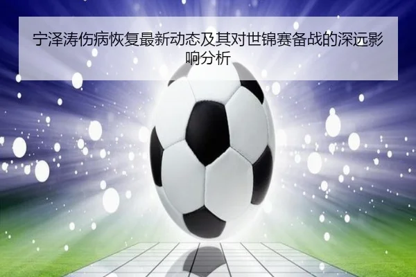 宁泽涛伤病恢复最新动态及其对世锦赛备战的深远影响分析（Anbo）